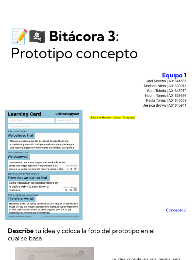 Prototipo de Bitácora para Página Web | PDF | Red mundial | Internet y web