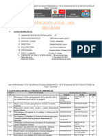 2° PLANIFICACION ANUAL 7 Marzo