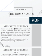 The Human Act Lesson 3