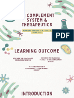 Complement System Therapeutics