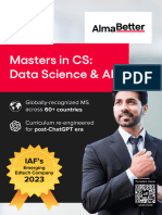 Masters in CS - Data Science and Artificial Intelligence Brochure