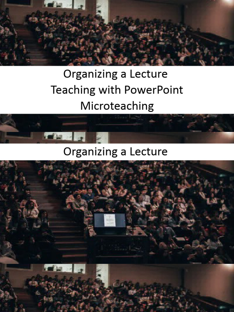 Effective Lecture Organization Strategies | PDF | Lecture | Encryption