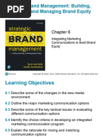 Chapter06 - Integrating Marketing Communications To Build Brand Equity