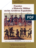 A4 - Fuentes para La Historia Militar en Los Archivos Espanoles