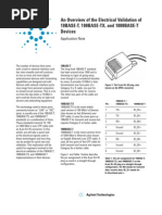 An Overview of The Electrical Validation of 10BASE-T 100BASE-TX and 1000BASE-T Devices