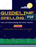 Guideline Spelling Bee BDRT 2023