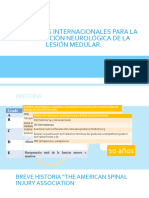 Escala ASIA para Lesiones Medulares | PDF | Médula espinal | Anatomía ...