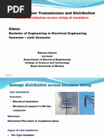 Introduction 4 - Potential Distribution in Insulator String