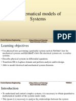 3 Mathematical Models of Systems