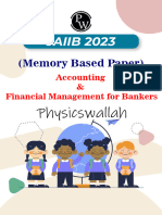 Accounting and Financial Management For Bankers