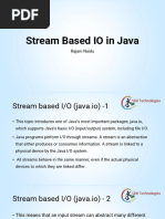 Stream Based I o