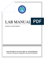Digital Logic Design - Lab Manual - 2021
