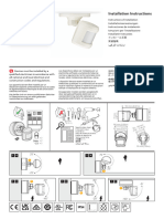 Dual Tech Inwall Sensor Manual