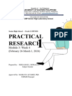 Practical Research 1 Module 3