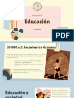 Historia de La Educación Occidental