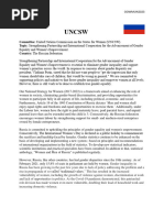 Russia Mun Position Paper