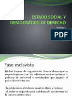 Sesión 3 ESTADO SOCIAL Y DEMOCRÁTICO DE DERECHO