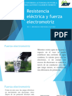 Clase 06 - Resistencia Eléctrica y Fuerza Electromotriz
