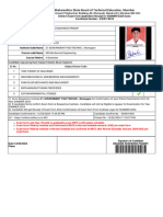 Exam Form Application of Candidate For DS4341640