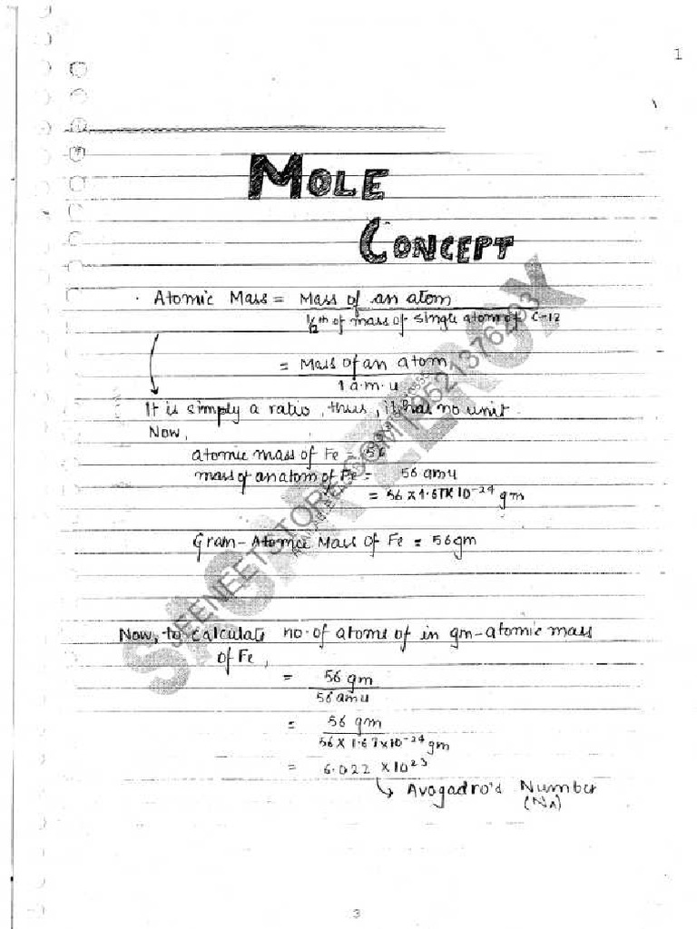 Physical chemistry full notes 11 12 pdf
