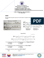 Mapeh 5 Periodical Test - Q3