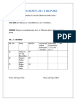 Microproject Report HPC