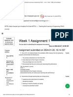 Week 1 OBE and Accreditation