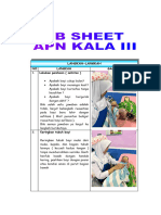 Joob Sheet Persalinan Kala 3