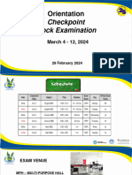 Checkpoint Orientation - Mock Exam 2024
