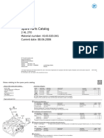 Spare Parts Catalog: 2 HL 270 Material Number: 4143.020.041 Current Date: 08.06.2006