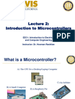 Lecture2 - Introduction To Microcontrollers