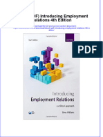 Introducing Employment Relations 4Th Edition Full Chapter