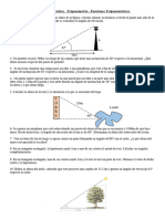 Trabajo Práctico - Trigonometría - Funciones Trigonométricas.