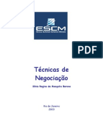 Tecnicas de Negociação