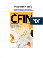 Cfin 4Th Edition by Besley Full Chapter