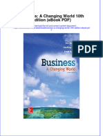Business A Changing World 10Th Edition PDF Full Chapter