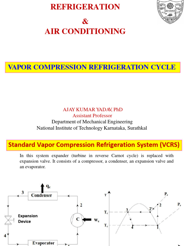 VCRS | PDF | Mechanical Engineering | Chemical Engineering