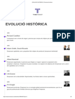 EVOLUCIÓ HISTÒRICA - Timetoast Timelines