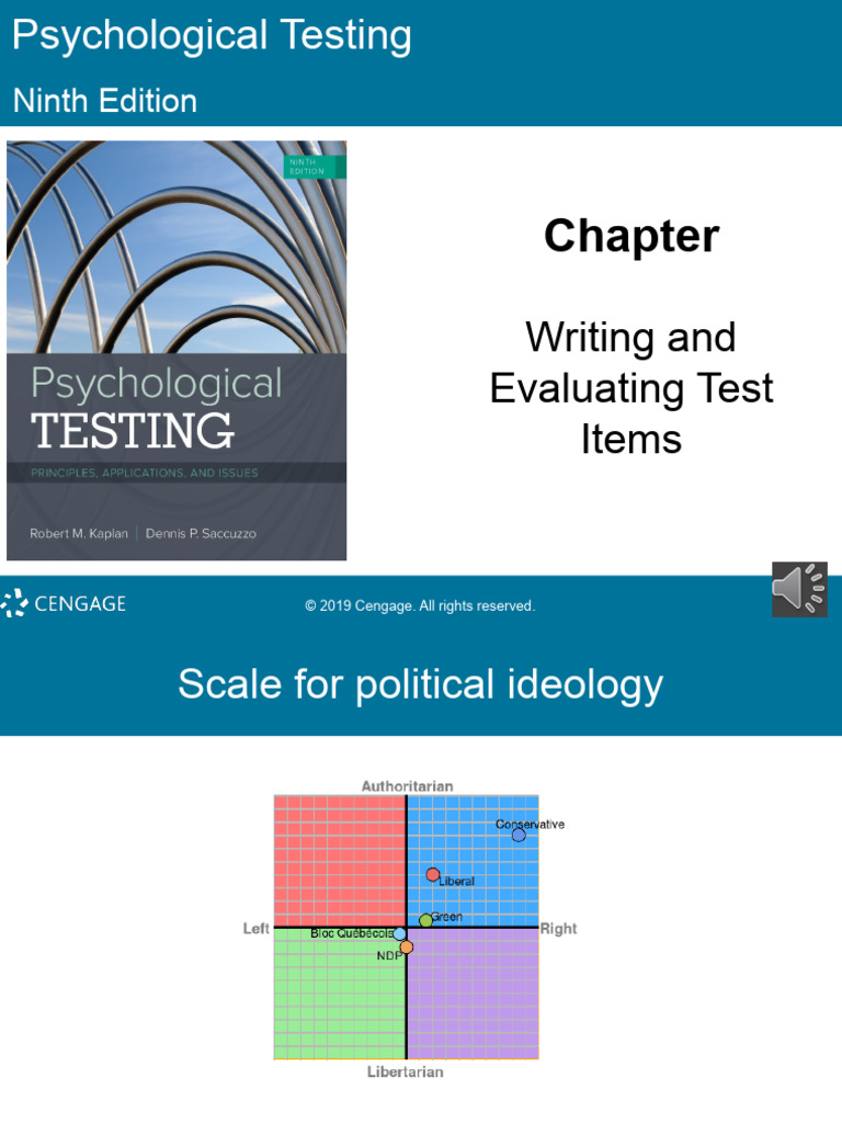 Week 5 Chpt.5 Creating Tests | PDF | Likert Scale | Multiple Choice