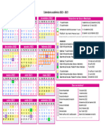 Calendario Facultade