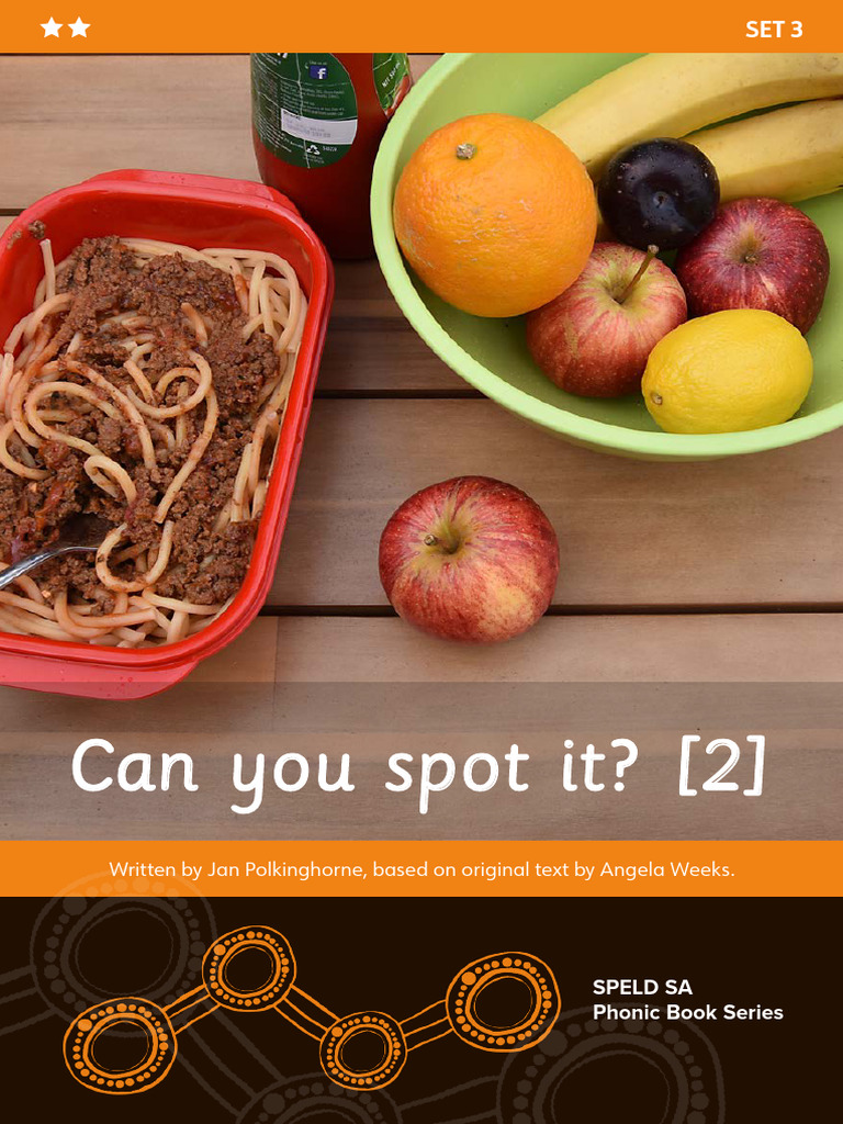 Can You Spot It? (2) Can You Spot It? (2) : Written by Jan Polkinghorne ...