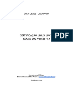 Guia de Estudo para Certificacao Linux LPIC-2 - Exame 202 Versao 4.0