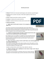 Gr6 Science Chapter 12 Electricity Notes