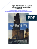 A Brief History of Ancient Greece Politics Society and Culture 4Th Edition Full Chapter