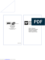 SF6 Leak Detector TIF XP-1A Manual