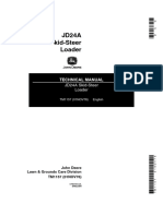 TM1157 John Deere JD24A Skid-Steer Loader Technical Manual