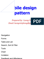 Mobile Design Pattern