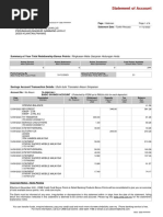 Statement of Account: No 23 Lorong Gambang Jaya 2/5 Perumahan Makmur Gambang Jaya 2 26300 Kuantan, Pahang