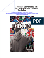 Juvenile Delinquency The Justice Series 2Nd Edition by Clemens Bartollas Full Chapter