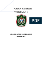 Pelaporan Kinerja TW I Tahun 2021 Kecamatan Lumajang Upload Web 14 Juli 2021pdf